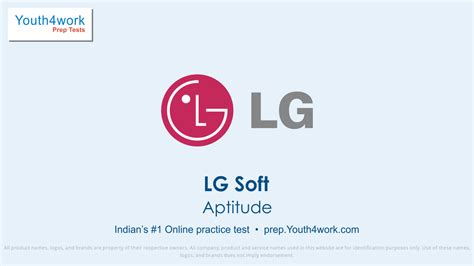 lg soft placement test series